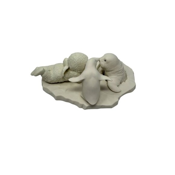 Department 56 Snowbabies Who Are You Figurine Walrus Penguin Box Vintage 1990 - Picture 6 of 9